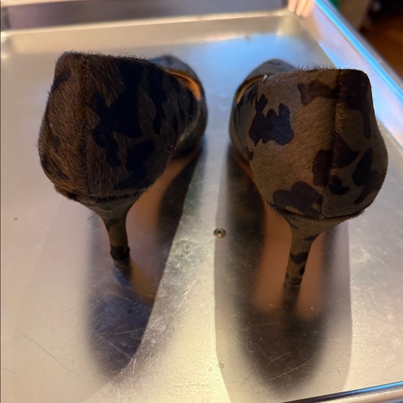Zara Women's Animal Print Heels - Picture 3 of 5